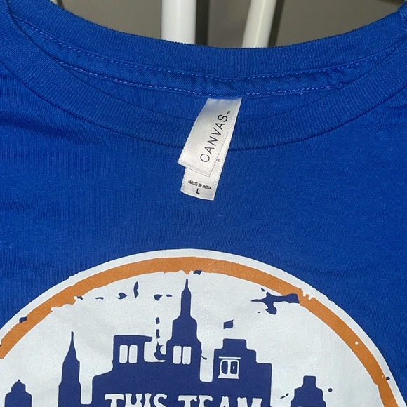 Mets tshirt- this team makes me drink 😂🔵🟠! Shirtsleeve shirt! - Picture 4 of 4